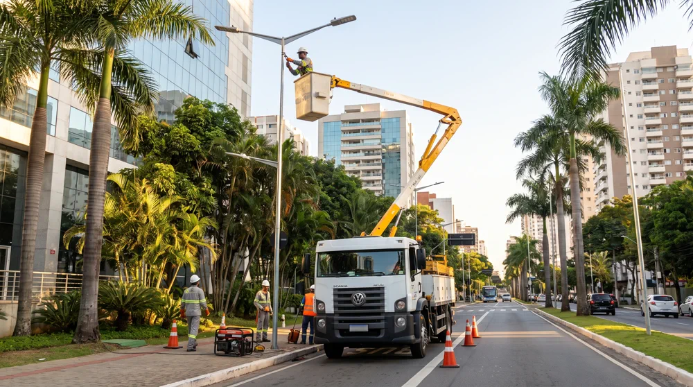 Frota a serviço de operações públicas
